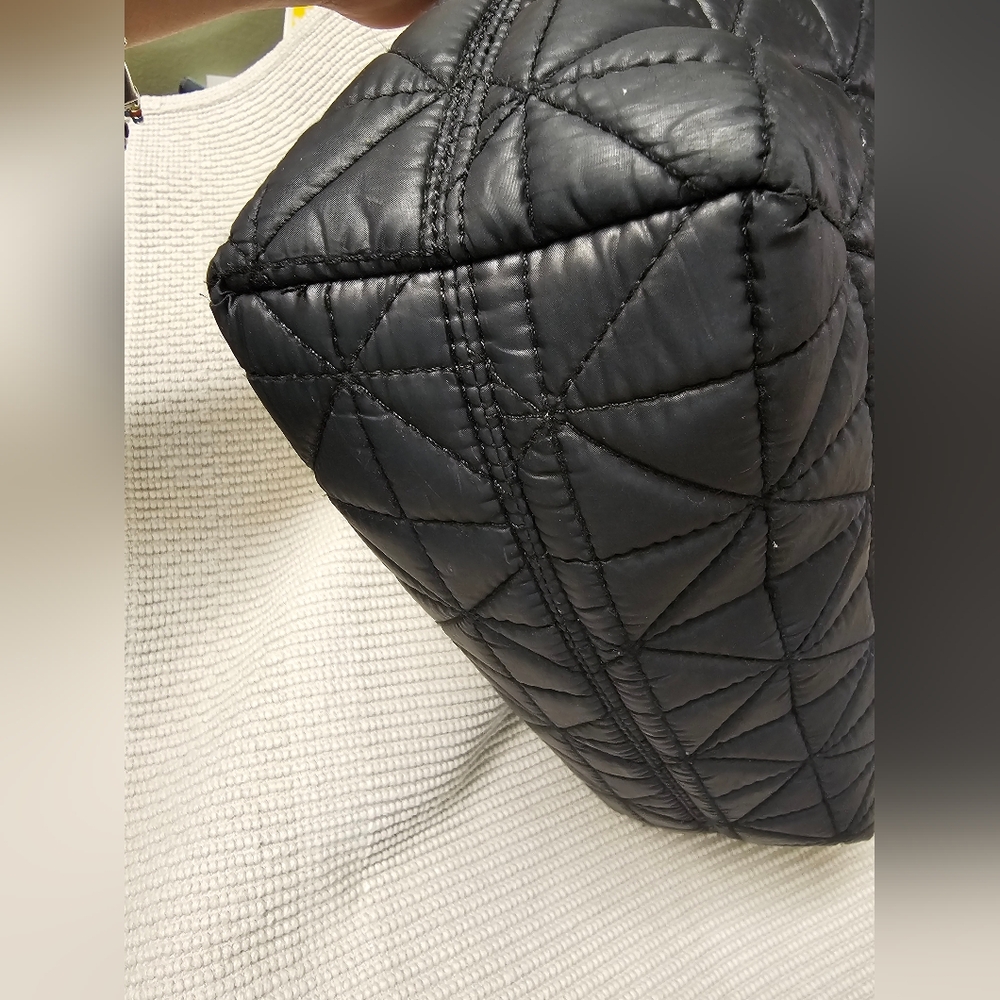 Juicy Couture Handbag Sachel Quilted Black EUC - Picture 14 of 16